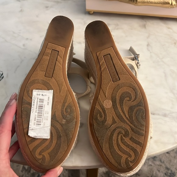 Espadrille Platform Wedges- Macrame open toe , jute 4 1/2” wedge - Picture 7 of 7